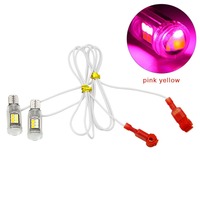 Motorrad-Hochleistungs-T10-Breitenmarkierungsleuchte zweifarbiger Blinker T15 2835 16SMD W5W