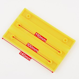 Douille de guidage Thyssen pour rail d'ascenseur 140x10mm 140x16mm en plastique PC FR pour pièces d'ascenseur - Product Image 4