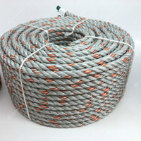 Cuerda de Polipropileno de 3 Hilos de 3/8'' Suministrada por Fábrica, Cuerda Marina de PP, Cuerda Flotante para Amarre de Barcos, Pesca y Uso General