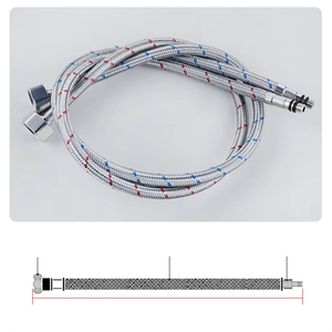 Tuyau de douche <span class=keywords><strong>flexible</strong></span> en laiton, accessoires de <span class=keywords><strong>plomberie</strong></span> pour eau chaude et froide, salle de bain moderne, installation facile - Product Image 5