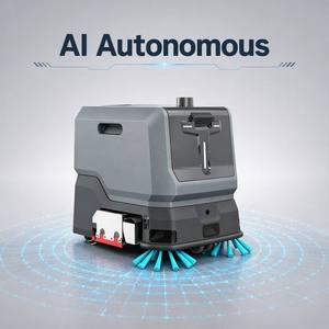 Nettoyeur de sols sans conducteur TN10, robot de nettoyage de sols autonome à haute efficacité pour entrepôts industriels - Product Image 4