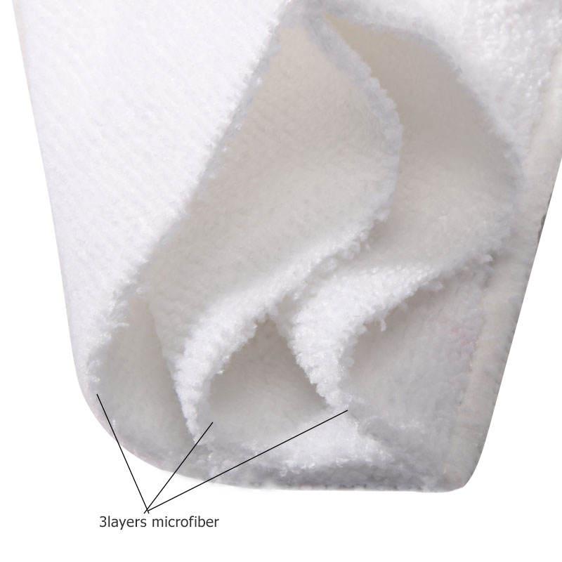 3 couches de microfibre