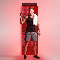 BioMol Panneau de luminothérapie infrarouge rouge 71'' 900 LED pour tout le corps, en promotion, pour soulagement des douleurs articulaires, utilisation à domicile ou en salle de sport, lit de thérapie