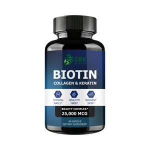 Highly Effective Beauty Glow Formula Collagen Biotin Capsules Vitamins <b>Supplement</b> for Strong Nails Enhance Antioxidant Capsules - Product Image 1