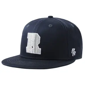 New trend solid color flat brimmed cap sports baseball cap for adult