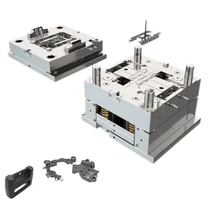 Molde de plástico de poliestireno moldeado por inyección, dispositivo médico, para fabricación de plantas, moldeado de precisión, redondo, grande, ptfe