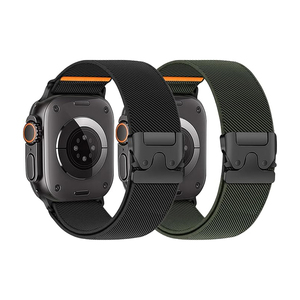 <span class=keywords><strong>Bracelet</strong></span> de montre en nylon souple avec boucle parachute pour <span class=keywords><strong>Apple</strong></span> <span class=keywords><strong>Watch</strong></span> Series 11/10/9/8/7, <span class=keywords><strong>bracelet</strong></span> 46 mm 49 mm 45 mm 44 mm, <span class=keywords><strong>bracelet</strong></span> ultra confortable - Product Image 1