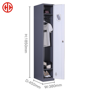 Loker De Gym Kerja Armadietto Palestra <span class=keywords><strong>Vestiaire</strong></span> Sports Personnels En Acier Porte Unique Armoire Vêtements Tissu De Stockage <span class=keywords><strong>Casier</strong></span> En Métal - Product Image 2