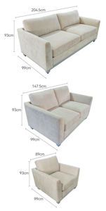 <span class=keywords><strong>Canapé</strong></span> trois places en tissu minimaliste moderne nordique, <span class=keywords><strong>canapé</strong></span> décontracté en coton et lin pour salon, <span class=keywords><strong>housse</strong></span> de <span class=keywords><strong>canapé</strong></span> en tissu amovible et lavable - Product Image 5