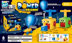 Ensemble de voitures lanceuses de ballons pour aventures spatiales, jouet pneumatique éducatif pour garçons et filles - Product Image 2