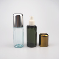 Bouteille de conteneurs d'emballage cosmétique crème de luxe à paroi épaisse de 100ml