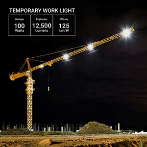 Tragbare Arbeitsleuchte für Baustellen, Temporäre Serienverbindung, Maiskolbenlampen, Tischlerwerkstatt, Blendfreie Tragbare Lampe - Product Image 5