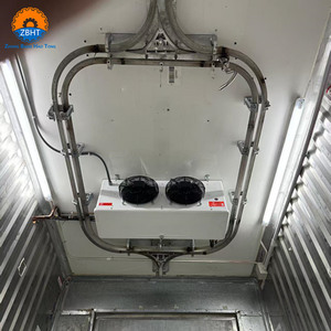 Rail double robuste en acier inoxydable 304 <span class=keywords><strong>pour</strong></span> système de suspension de viande en conteneur d'abattoir mobile – Vente directe usine - Product Image 2