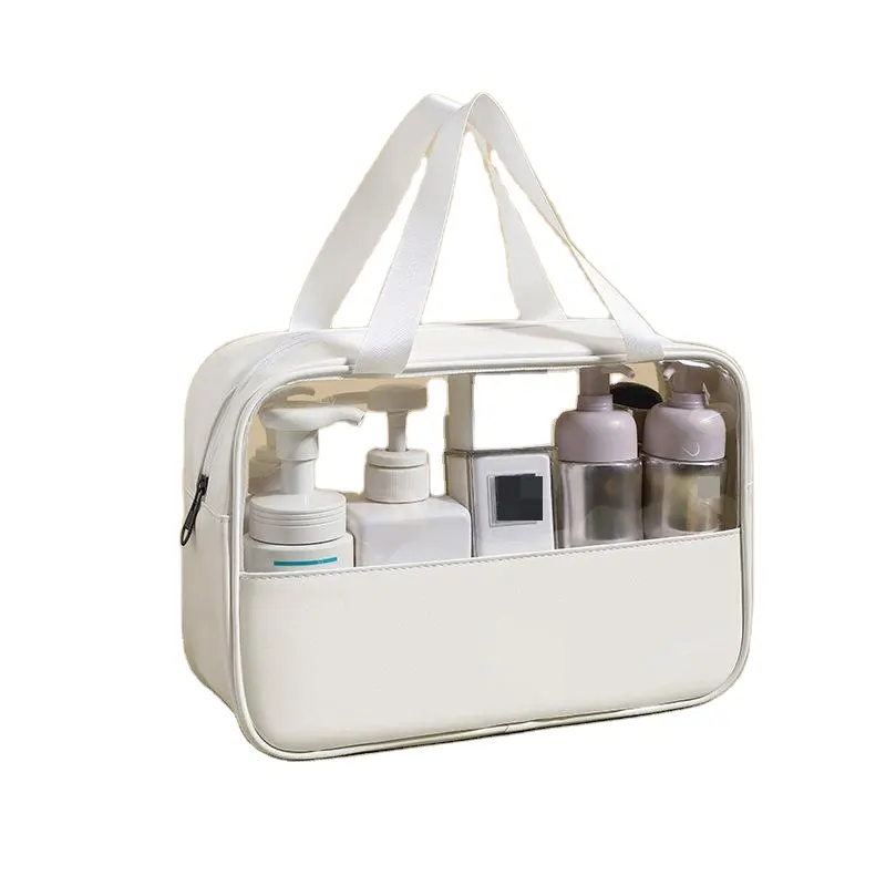 Tas perlengkapan mandi perjalanan gantung kosmetik tas bepergian peralatan mandi pencukur kosmetik perlengkapan mandi multifungsi kantong Aksesori