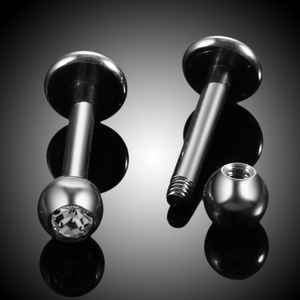 10 pz filo esternamente con strass Labret <span class=keywords><strong>anello</strong></span> con labbro Monroe <span class=keywords><strong>piercing</strong></span> titanio trago elica <span class=keywords><strong>Piercing</strong></span> gioielli Sexy per ragazze 16G - Product Image 4