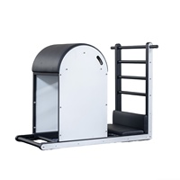 Appareil de Pilates en alliage d'aluminium pour usage domestique, avec barre d'étirement, correcteur de posture et chaise Wunda