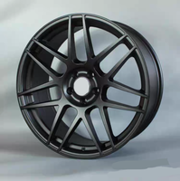 Vente chaude Concave Design 19x9 19x10 Staggered Et30 5x120 Matte Gun Metal Passenger Car Jantes en alliage