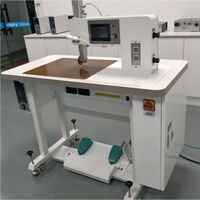 Machine à coudre à ultrasons pour dentelle, machine de scellage de tissus haute vitesse pour la découpe des bords de sous-vêtements sans couture et le gaufrage de dentelle