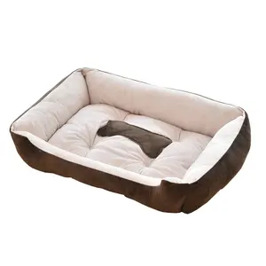 Bedden Sofa Made4pets Producten Kussen Houten Luxe Soft Poot Vorm Ronde Prinses Goedkope Bear Pet Outdoor Indoor Bed Voor Honden