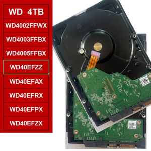 WD40EFZZ 4TB <span class=keywords><strong>WD</strong></span> Red Disco Duro NAS de 3.5 Pulgadas SATA 6Gb/s 5400RPM 128MB Caché CMR NASware 3.0 Funcionamiento Dual 24x7 180TB/Año - Product Image 1