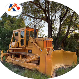 Maquinaria Usada de Alta Potencia para Movimiento de Tierras: Bulldozers de Orugas Caterpillar D7G y D6G de Alta Calidad con Rippers - Product Image 1