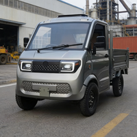 26 EU EEC COC Véhicule utilitaire électrique léger 4 roues, type mini-fourgonnette, 105 Ah, pour adulte, à énergie nouvelle, avec fonction pick-up et tricycle de transport de marchandises