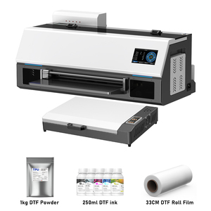 2026 13Inch Xp600 Dtf Printer 33CM Dtf Printer Printing Machine Roll Dtf Printer With Oven Drying for Any Textile T-Shirt - Product Image 1