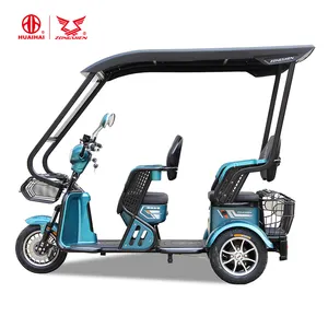 Chứng Nhận EEC Hai Chỗ Ngồi Điện Golf Scooter 500W Hành Khách Ba Bánh Để Bán