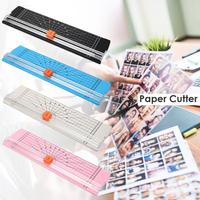 דיוק נייר תמונה סתגלן Cutters גיליוטינה עם למשוך החוצה שליט עבור תמונה תוויות נייר חיתוך כלי עמיד מכירה לוהטת