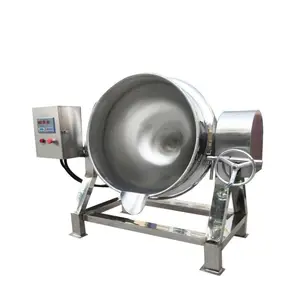 Professional high efficiency electric steam jacketed kettle steam jacket kettle boiler