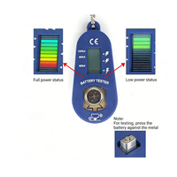 Testeur de piles bouton intelligent numérique avec écran LCD pour test de puissance des aides auditives