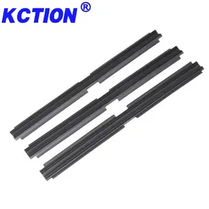 Kction 8mm 고품질 와이퍼 리필 긴 수명 자연 고무 14 ~ 32 뼈없는 Valeo 유형 와이퍼 블레이드 고무 리필