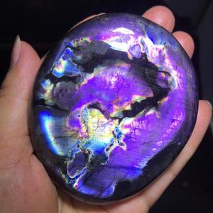 <span class=keywords><strong>Pietra</strong></span> Naturale Lucidata di Labradorite <span class=keywords><strong>Viola</strong></span>, <span class=keywords><strong>Pietra</strong></span> Palmare, Vendita all'Ingrosso - Product Image 4