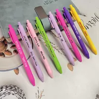 11pcs Ballpoint Pen Black Ink Pens With Funny Sayings Novelty Retractable  Ballpoint Pens For Student
