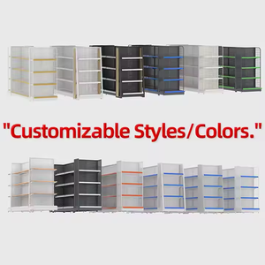 Los más vendidos en los Estados Unidos Estantes de supermercado Estantes de góndola personalizables Estantes OEM ODM para tienda minorista - Product Image 6