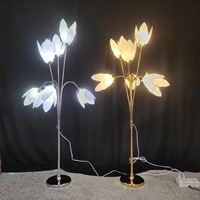 Lumière de décoration de mariage LED Magnolia blanche, étanche IP65, moderne, romantique, taille personnalisée pour les événements de scène, de fête et de lieu