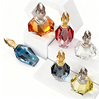 Flacon de parfum en verre mat dégradé de luxe personnalisé 50ml/100ml avec pulvérisateur à pompe - Support OEM/ODM direct usine - Forme personnalisée vide