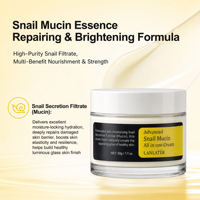 Crème Visage Bio Naturelle à la Bave d'Escargot avec Niacinamide et Collagène Anti-rides Hydratante Réparatrice – Fournisseur Marque Blanche