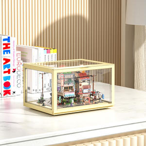 Boîte de rangement pour figurines d'<span class=keywords><strong>action</strong></span> de chaussures de boxe de luxe en PS à haute transparence, personnalisable, faible MOQ, en stock - Product Image 6
