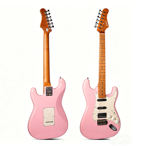 Guitarra Eléctrica de 6 Cuerdas, Cuerpo de Aliso, Mástil de Arce Tostado Medio, Diapasón con Acabado Brillante, Pastillas HSS para <span class=keywords><strong>Rock</strong></span>, <span class=keywords><strong>Blues</strong></span> y Pop - Product Image 3