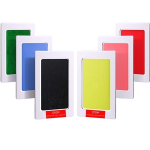 Kit per Impronte di <span class=keywords><strong>Mani</strong></span> e Piedi per Neonati, 2 Tamponi d'Inchiostro per Impronte di Zampe di Animali Domestici con Cornice Fotografica in Carta per Neonati e Bambine, Non Tossico e - Product Image 5