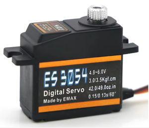 Nuevo Servo Digital Emax ES3054 17g 3.5kg 0.13s 23T con Engranajes Metálicos, 4.8V-6.0V, Conector FUT/JR para Avión RC, Actualización del ES3154 - Product Image 1