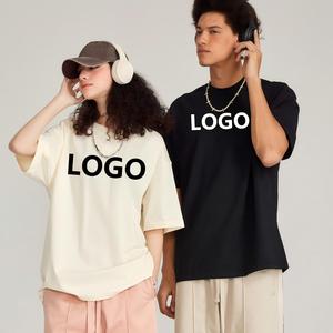 เสื้อยืดแขนสั้นโอเวอร์ไซส์พิมพ์ลายโลโก้ ผ้าคอตตอนเจอร์ซีย์ คอกลม สไตล์ลำลอง เสื้อผ้าสตรีทแวร์ผู้ชาย ระบายอากาศได้ดี ทรงหลวม - Product Image 1