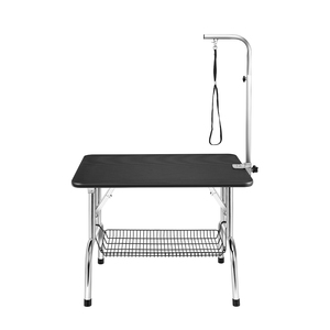 Mesa seca plegable duradera de 300KG de capacidad máxima <span class=keywords><strong>para</strong></span> perros y gatos, calidad de salón con reposabrazos y bandeja de soga, mesa de aseo <span class=keywords><strong>para</strong></span> mascotas - Product Image 3