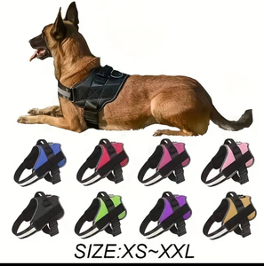 Harnais tactique réglable pour chien avec poignée de maintien et sangles réfléchissantes pour l'entraînement et les promenades en extérieur - Product Image 4