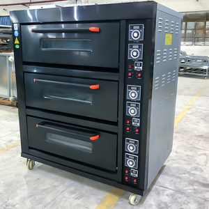 <span class=keywords><strong>Four</strong></span> à pâtisserie commercial pour boulangerie |   <span class=keywords><strong>Four</strong></span> électrique HELAXEN 30 kW, nouveau thermostat réglable, hygiénique, facile à nettoyer, en acier inoxydable - Product Image 5