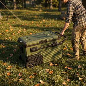Glacière portable GCSOAR ESW40/50/60 40/50/60L avec roues et poignée DC12V/24V pour voiture, camion, camping - Product Image 2