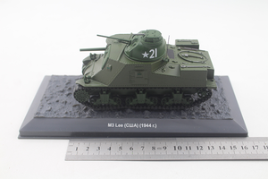 1/43 <span class=keywords><strong>M3</strong></span> <span class=keywords><strong>Lee</strong></span> 1944 Tanque medio Colección de escritorio Ornamento Knick-Knack - Product Image 2