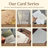 Sobres Personalizados con Logotipo en Relieve Incoloro para Tarjetas de Invitación de Boda, Tarjetas de Respuesta y Tarjetas de Invitación