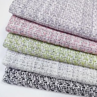 Kain Tweed Berat Sedang 440G 85% Poliester 15% Wol Bernapas, Sesuai Pesanan untuk Mantel Musim Dingin, Jaket, Rok, Pakaian, Dekorasi Rumah, Ready Stock